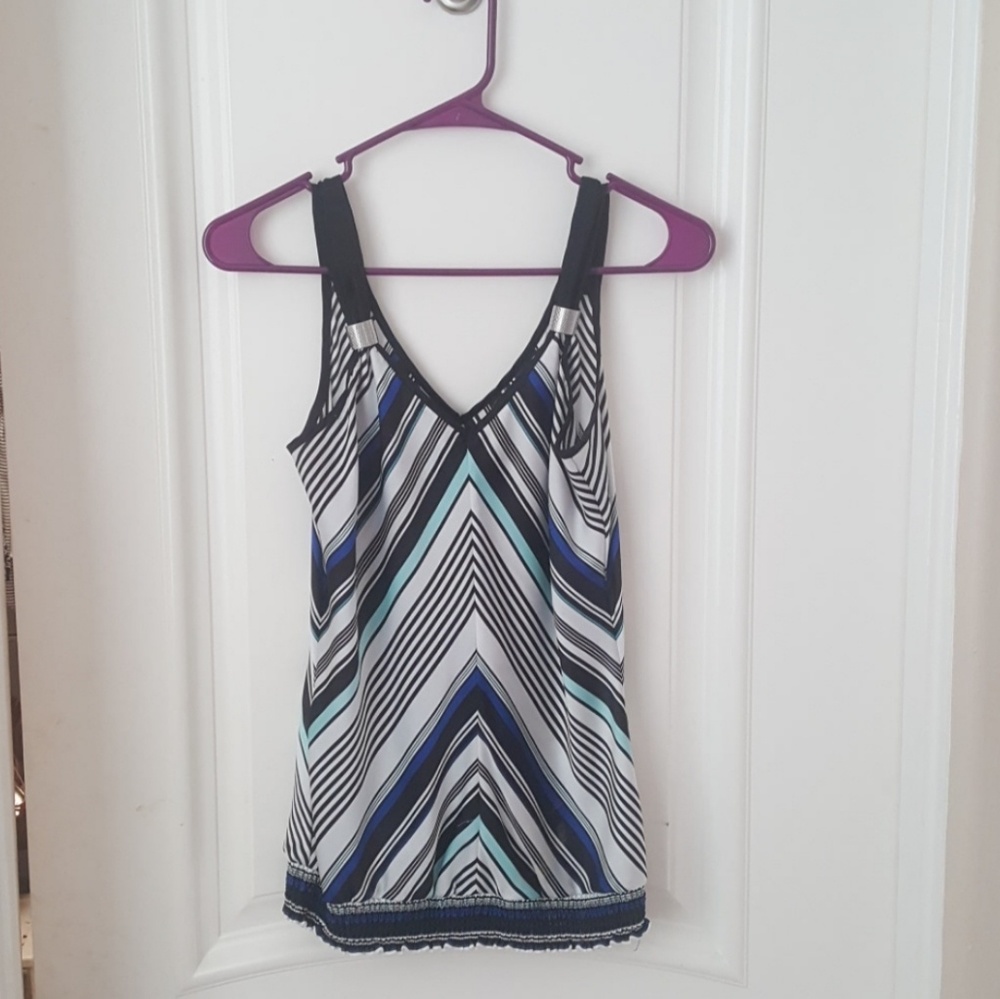 WHBM Stripped Tank Top Sz XS